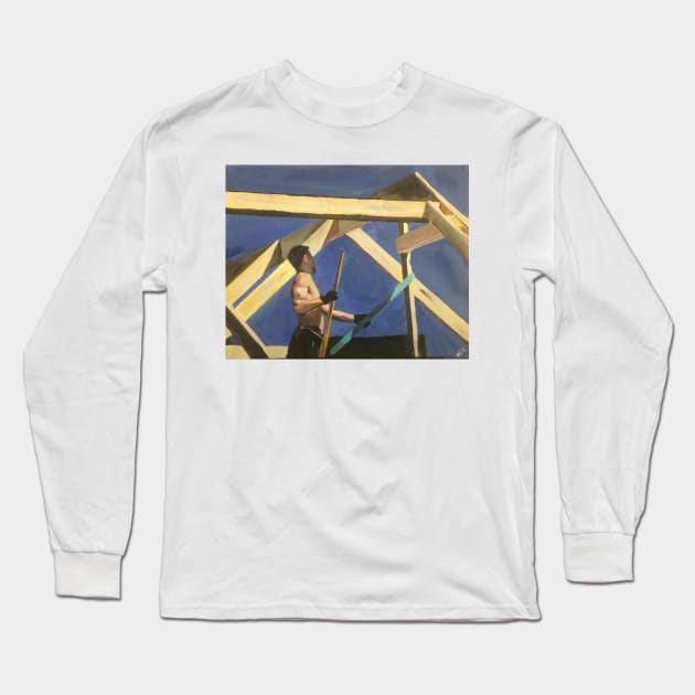 Builder in the Sun Long Sleeve T-Shirt by golan22may